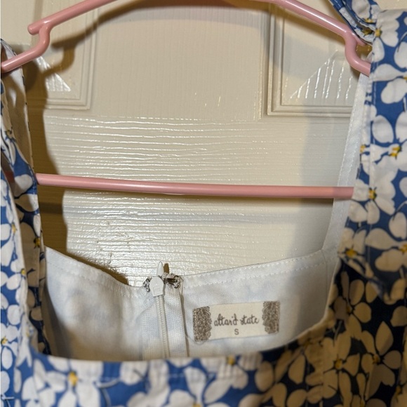 Altar'd State Blue and White Floral Sundress - Picture 4 of 10